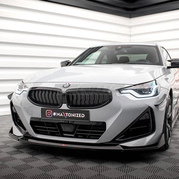 Maxton Design Front Splitter V.3 BMW 2-Series Coupe M-Pack M240i G42