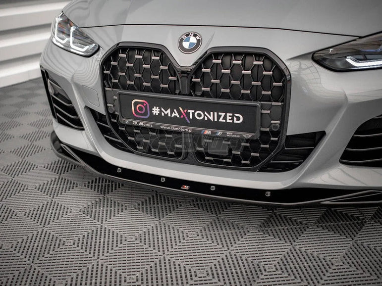 Maxton Design Front Splitter V.3 BMW 4-Series Gran Coupe M-Pack G26