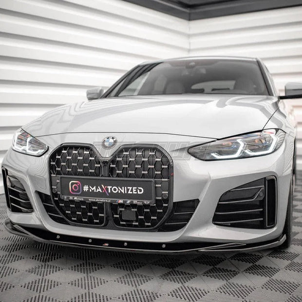Maxton Design Front Splitter V.3 BMW 4-Series Gran Coupe M-Pack G26