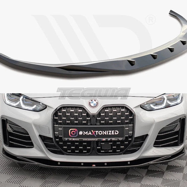Maxton Design Front Splitter V.3 BMW 4-Series Gran Coupe M-Pack G26