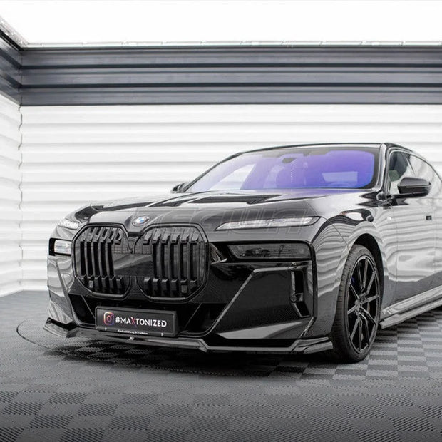 Maxton Design Front Splitter V.3 BMW 7-Series M-Pack M760e G70