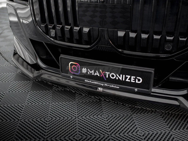 Maxton Design Front Splitter V.3 BMW 7-Series M-Pack M760e G70