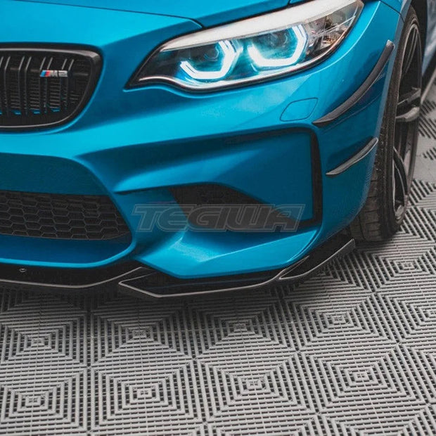 Maxton Design Front Splitter V.3 BMW M2 F87 16-20