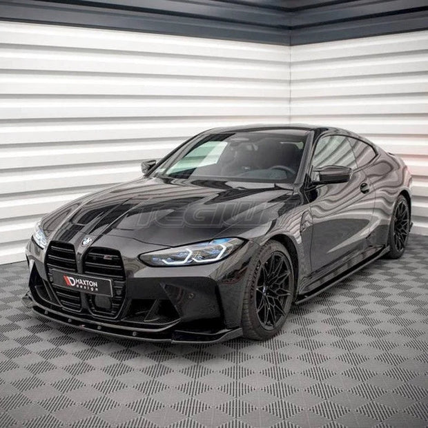 Maxton Design Front Splitter V.3 BMW M3 G80 2021-