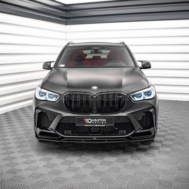 Maxton Design Front Splitter V.3 BMW X5M F95 2018-