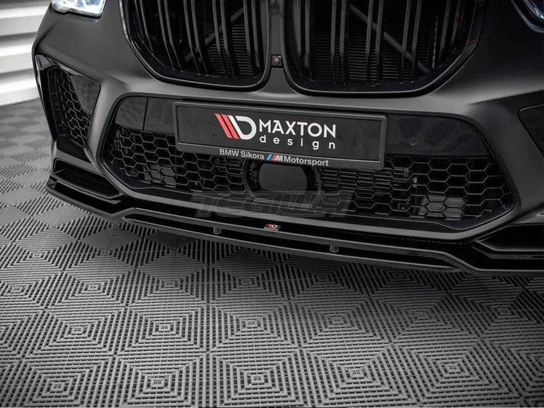 Maxton Design Front Splitter V.3 BMW X5M F95 2018-