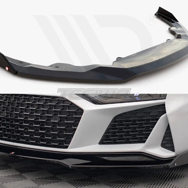 Maxton Design Front Splitter V.3 + Flaps Audi R8 Mk2 Facelift