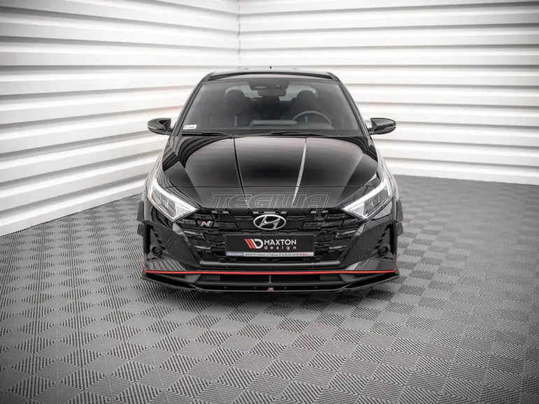 Maxton Design Front Splitter V.3 Hyundai I20 N MK3 2020-