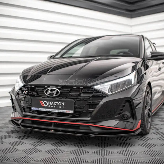 Maxton Design Front Splitter V.3 Hyundai I20 N MK3 2020-