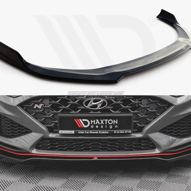 Maxton Design Front Splitter V.3 Hyundai I30 N Hatchback fastback MK3 Facelift 2020-