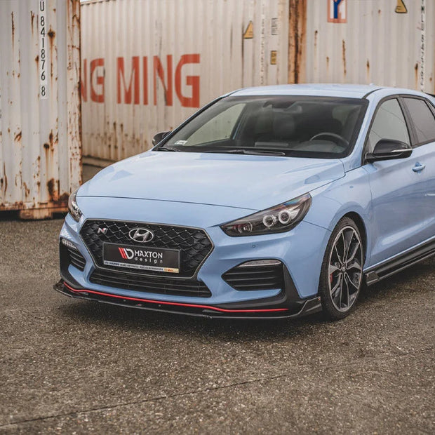 Maxton Design Front Splitter V.3 Hyundai I30 N MK3 Hatchback Fastback 17-20