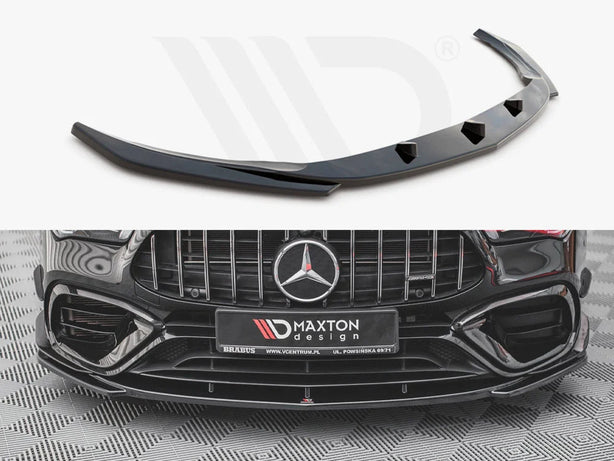 Maxton Design Front Splitter V.3 Mercedes-amg CLA 45 AERO C118 2019-