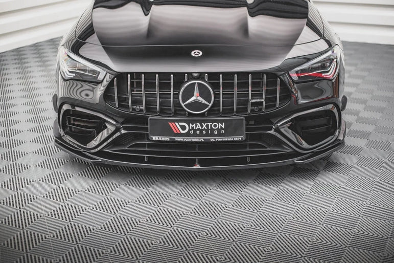 Maxton Design Front Splitter V.3 Mercedes-amg CLA 45 AERO C118 2019-