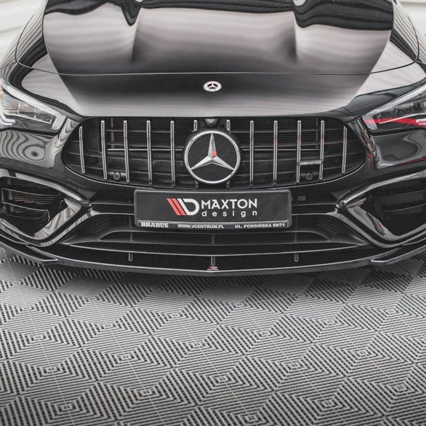 Maxton Design Front Splitter V.3 Mercedes-amg CLA 45 AERO C118 2019-