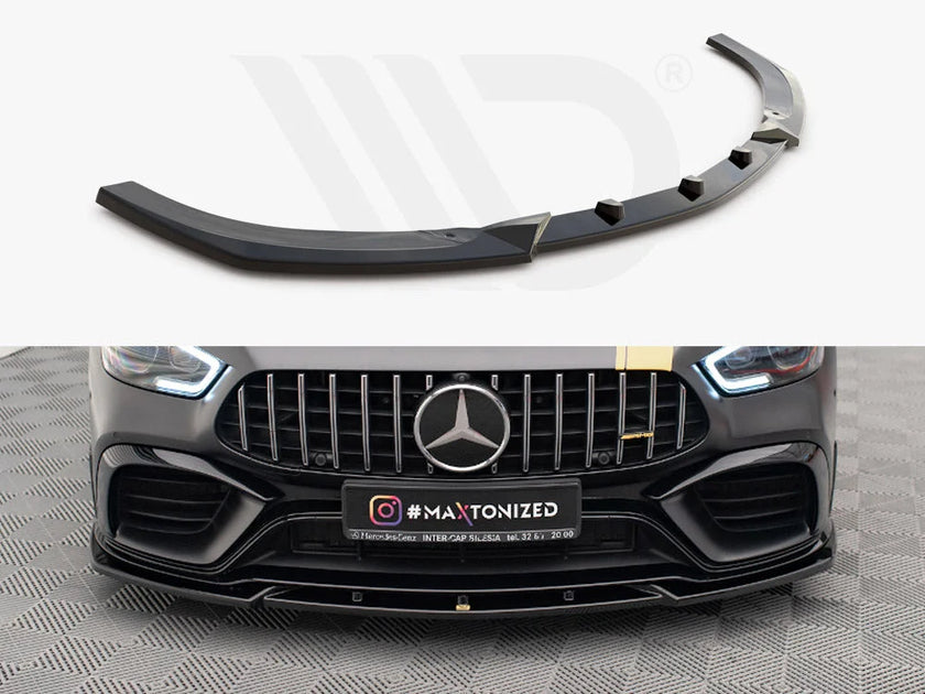 Maxton Design Front Splitter V.3 Mercedes AMG GT 63S 4-door Coupe Aero