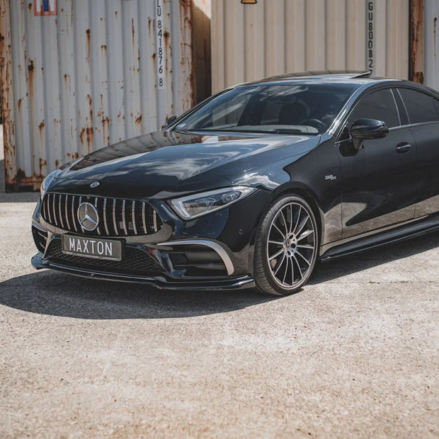 Maxton Design Front Splitter V.3 Mercedes-benz CLS AMG Line 53AMG C257 18-21