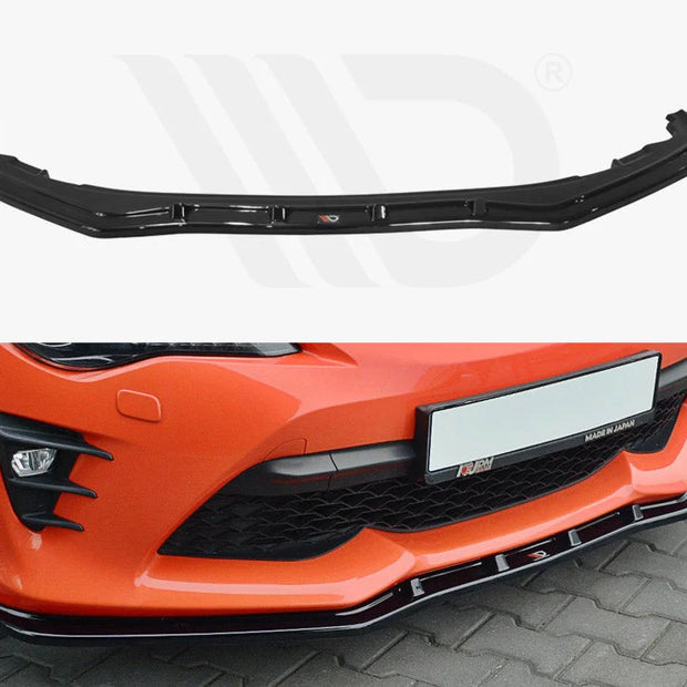 Maxton Design Front Splitter V.3 Toyota GT86 Facelift 2017-UP