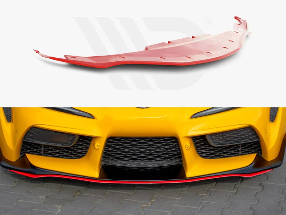 Maxton Design Front Splitter V.3 Toyota Supra MK5 2019-