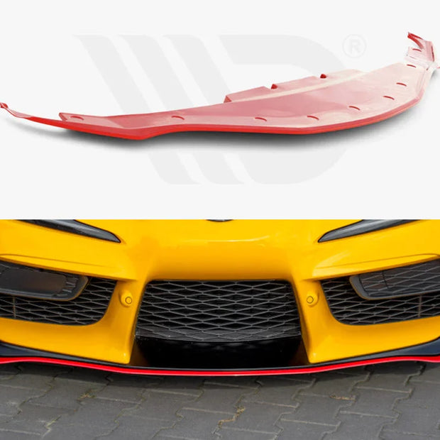Maxton Design Front Splitter V.3 Toyota Supra MK5 2019-