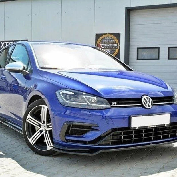 Maxton Design Front Splitter V.3 Volkswagen Golf R 7.5 2017-19