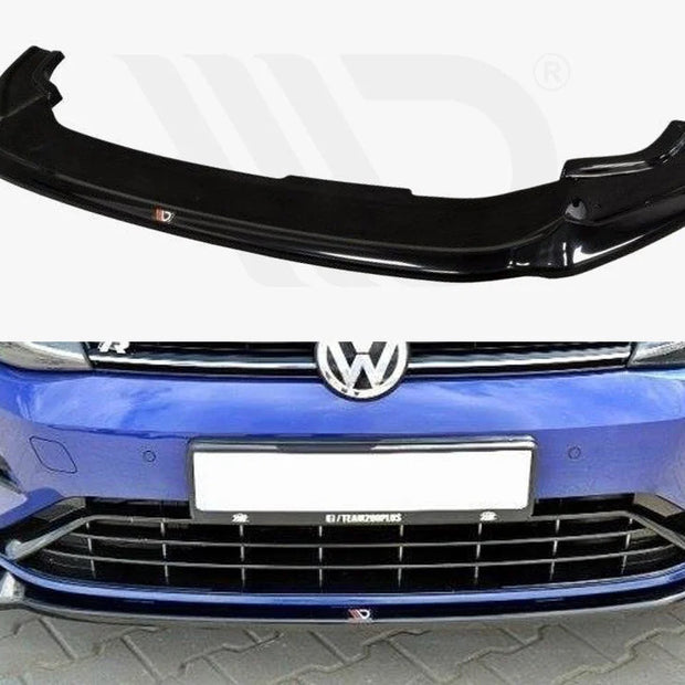 Maxton Design Front Splitter V.3 Volkswagen Golf R 7.5 2017-19