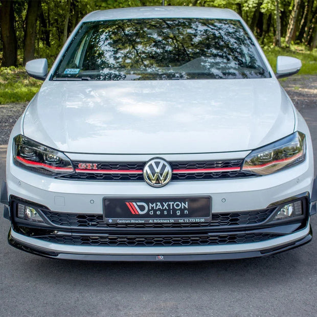Maxton Design Front Splitter V.3 Volkswagen Polo MK6 GTI 17-21