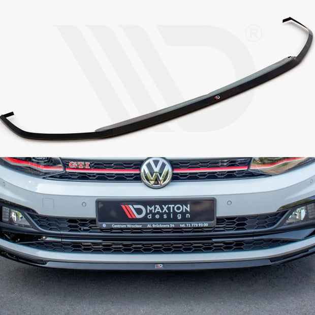 Maxton Design Front Splitter V.3 Volkswagen Polo MK6 GTI 17-21