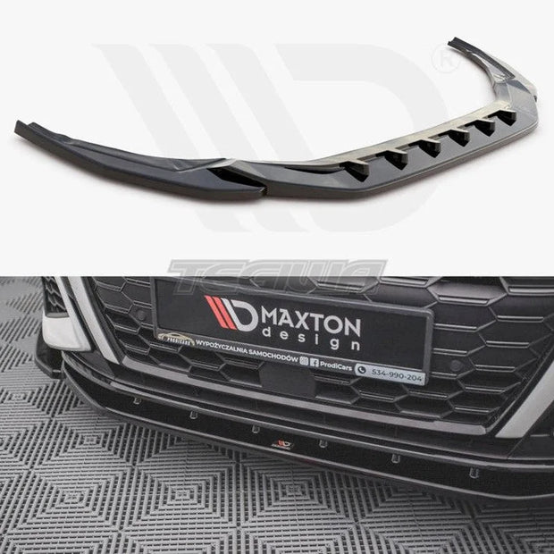 Maxton Design Front Splitter V.4 Audi S3 A3 S-line 8Y 2020-
