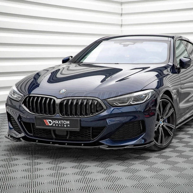Maxton Design Front Splitter V.4 BMW 8-Series Coupe M-pack G15 8 GRAN Coupe M-pack G16 2018-