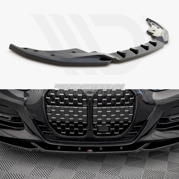 Maxton Design Front Splitter V.4 BMW 4-Series M-pack G22 2020-