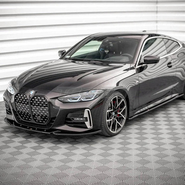 Maxton Design Front Splitter V.4 BMW 4-Series M-pack G22 2020-