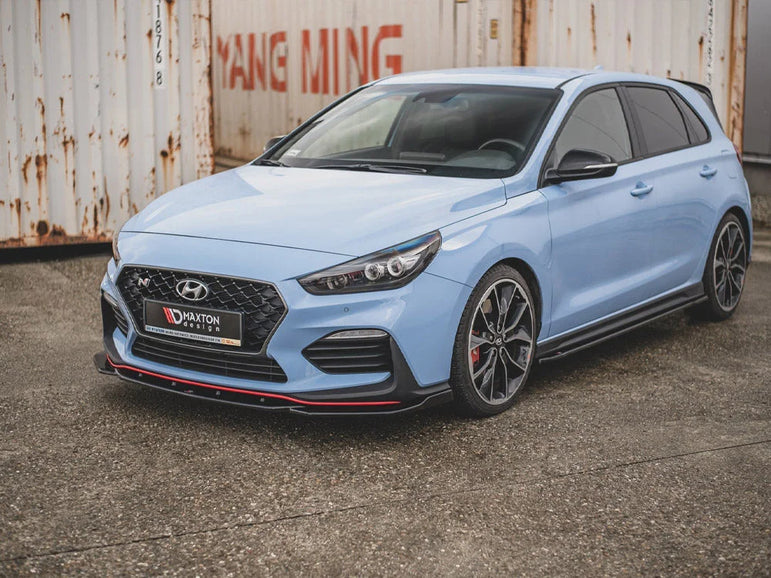 Maxton Design Front Splitter V.4 Hyundai I30 N MK3 Hatchback Fastback 17-20