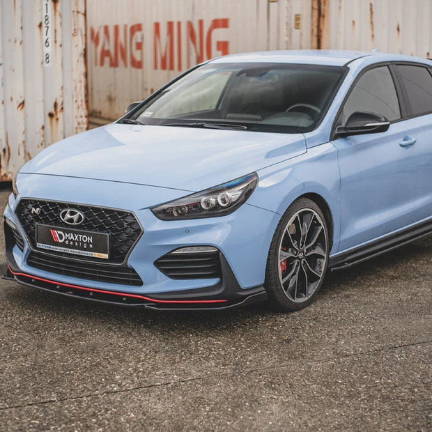 Maxton Design Front Splitter V.4 Hyundai I30 N MK3 Hatchback Fastback 17-20