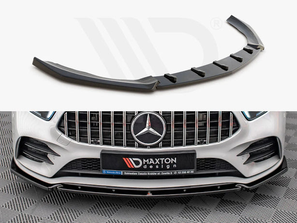Maxton Design Front Splitter V.4 Mercedes A35 AMG V177 W177 2018-