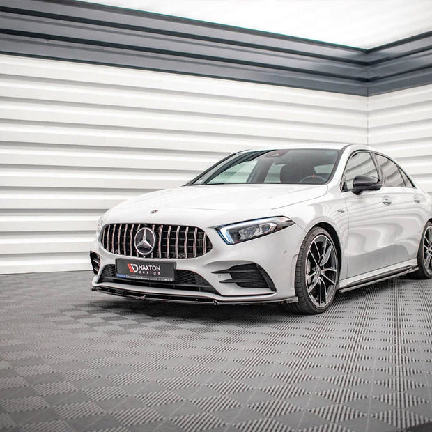 Maxton Design Front Splitter V.4 Mercedes A35 AMG V177 W177 2018-