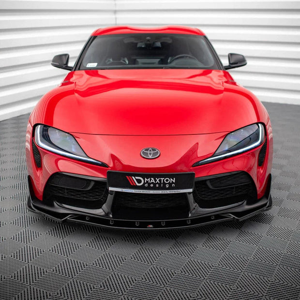 Maxton Design Front Splitter V.4 Toyota Supra MK5 2019-