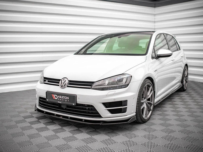 Maxton Design Front Splitter V.4 Volkswagen Golf R MK7 13-16