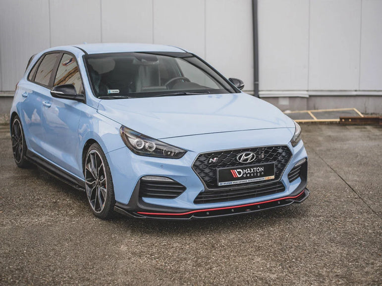 Maxton Design Front Splitter V.5 Hyundai I30 N MK3 Hatchback Fastback 17-20