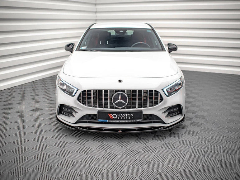 Maxton Design Front Splitter V.5 Mercedes A35 AMG V177 W177 2018-