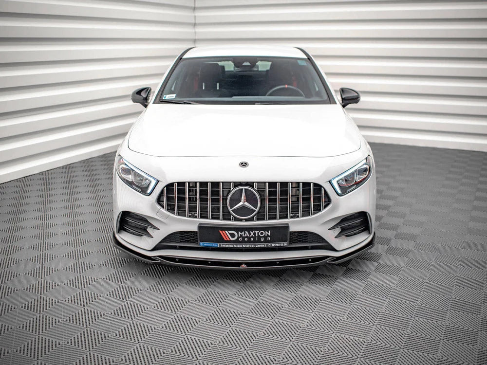 Maxton Design Front Splitter V.5 Mercedes A35 AMG V177 W177 2018-