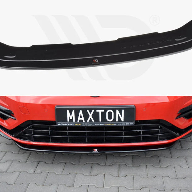 Maxton Design Front Splitter V.5 Volkswagen Golf R 7.5 2017-19