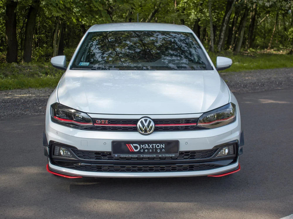 Maxton Design Front Splitter V.5 Volkswagen Polo MK6 GTI 17-21