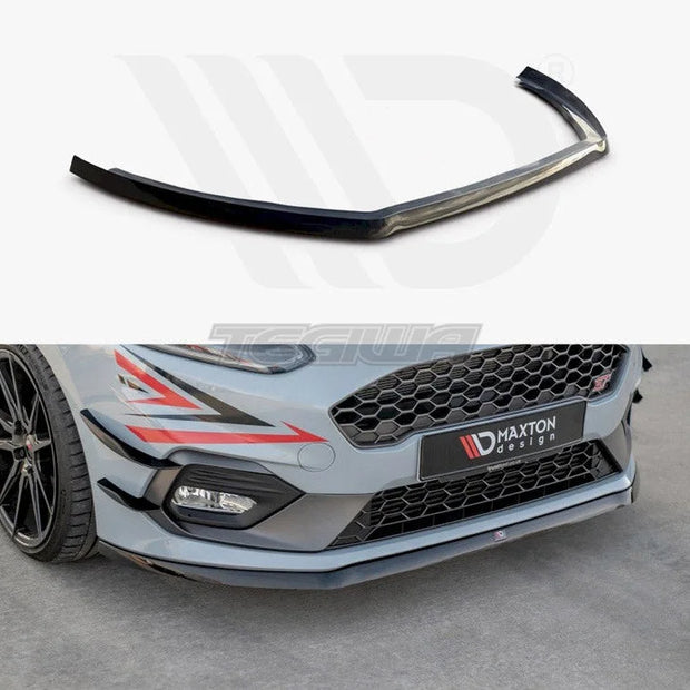 Maxton Design Front Splitter V.6 Ford Fiesta MK8 ST ST-Line 2017-