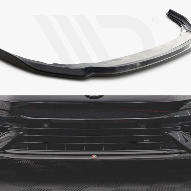Maxton Design Front Splitter V.6 Volkswagen Golf R MK8 20-