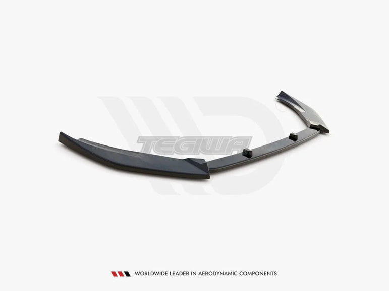 Maxton Design Front Splitter V.7 Ford Fiesta MK8 ST ST-Line 2017-
