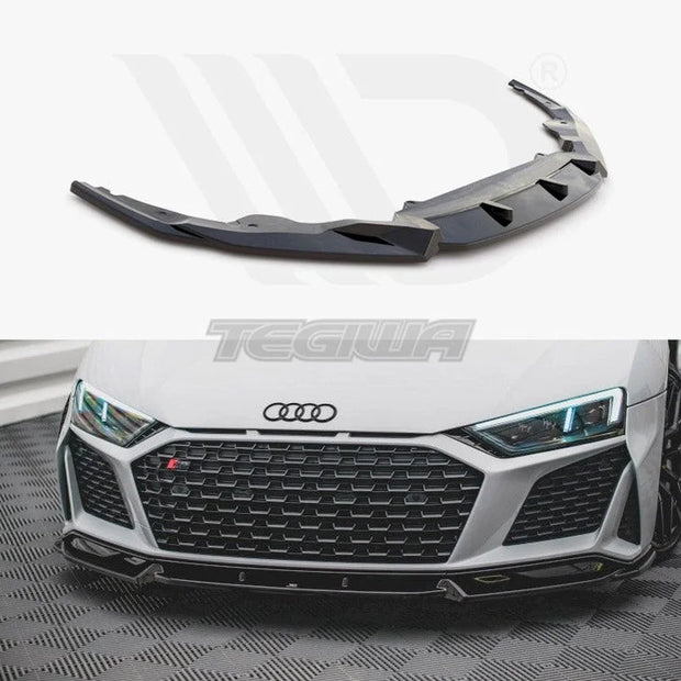 Maxton Design Front Splitter V1 Audi R8 MK2 Facelift 2018-