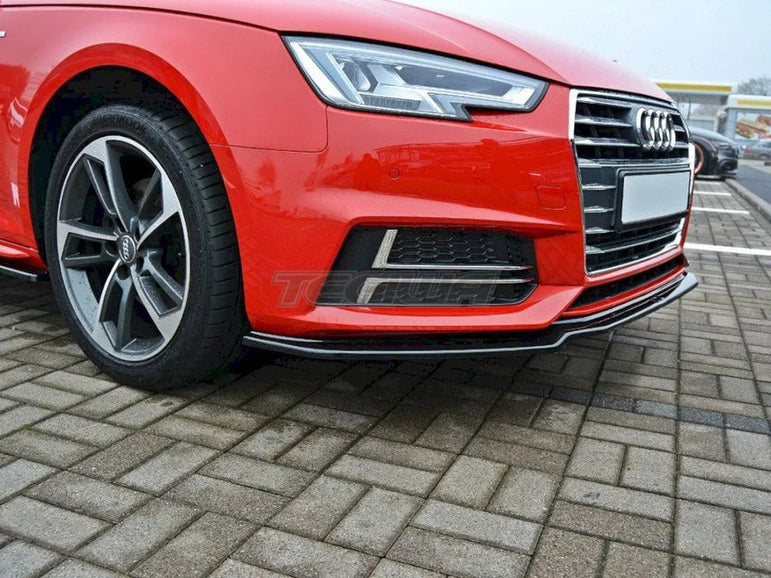 Maxton Design Front Splitter V1 Audi S4 A4 S-line B9