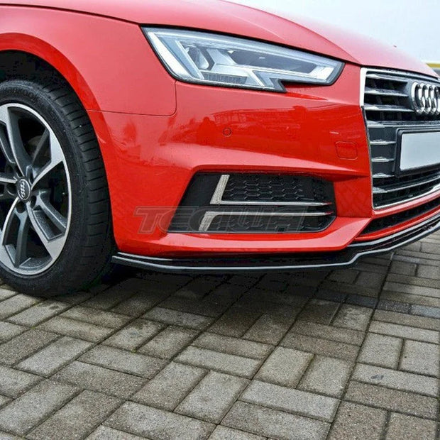 Maxton Design Front Splitter V1 Audi S4 A4 S-line B9