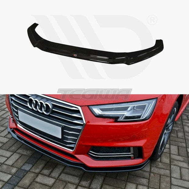 Maxton Design Front Splitter V1 Audi S4 A4 S-line B9