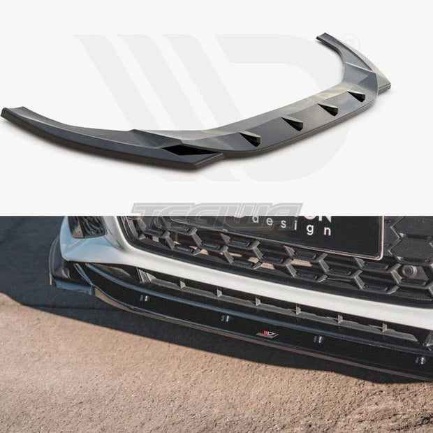 Maxton Design Front Splitter V1 Audi S5 A5 S-line F5 Facelift 2019-